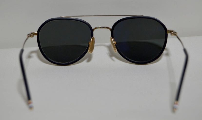 美品 送料込 トム・ブラウン THOM BROWNE TB-801 サングラス マット