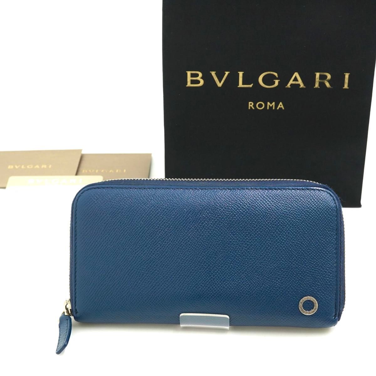 【極美品】BVLGARI ブルガリ 長財布 ビーゼロワン ロゴマニア ラウンド 新品未使用 BVLGARI 長財布 ビーゼロワン ロゴマニア サークル