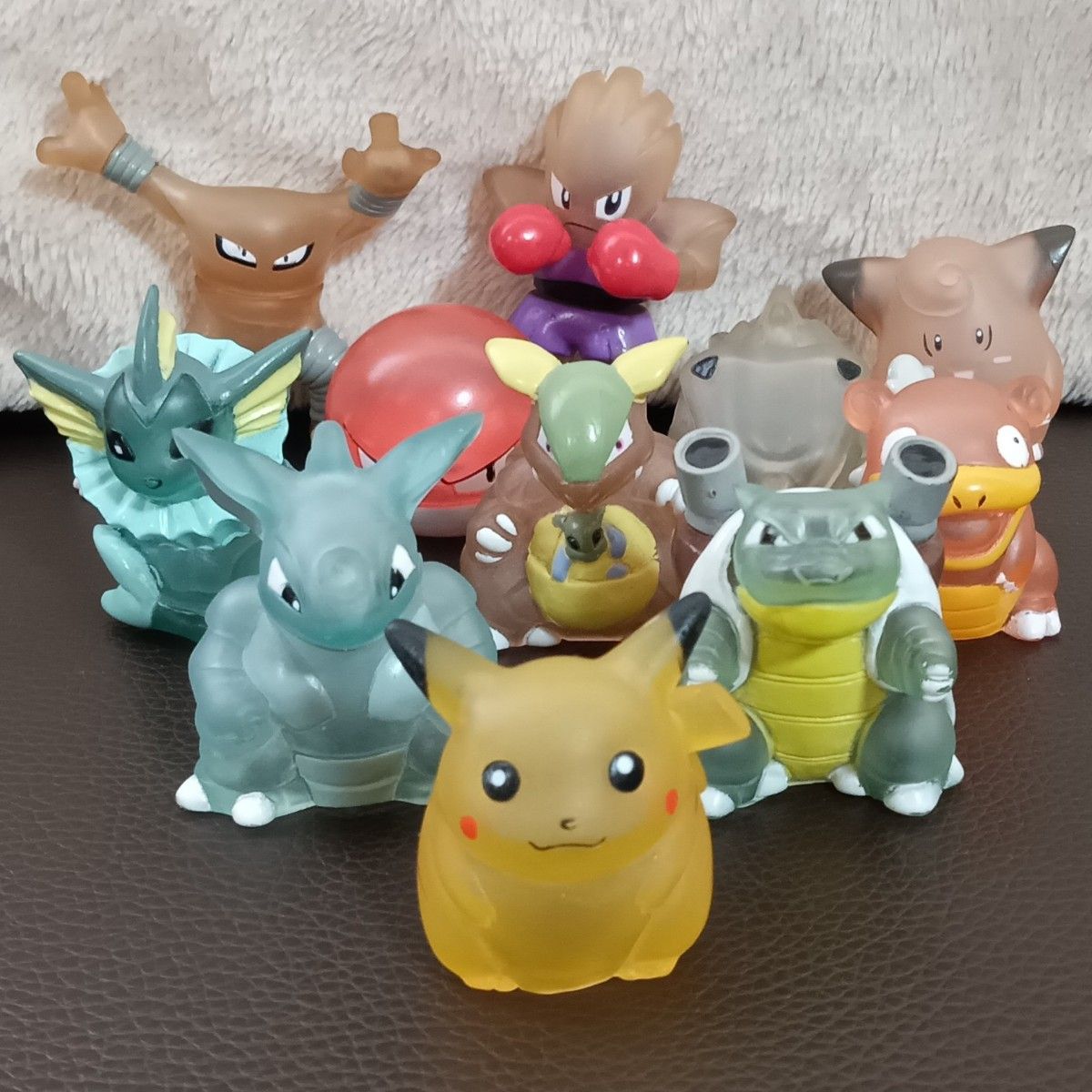 ♪ポケモン フィギュア ソフビ レトロ♪ 平成レトロ】ポケモンキッズ ソフビ人形 全種11体 外箱なし