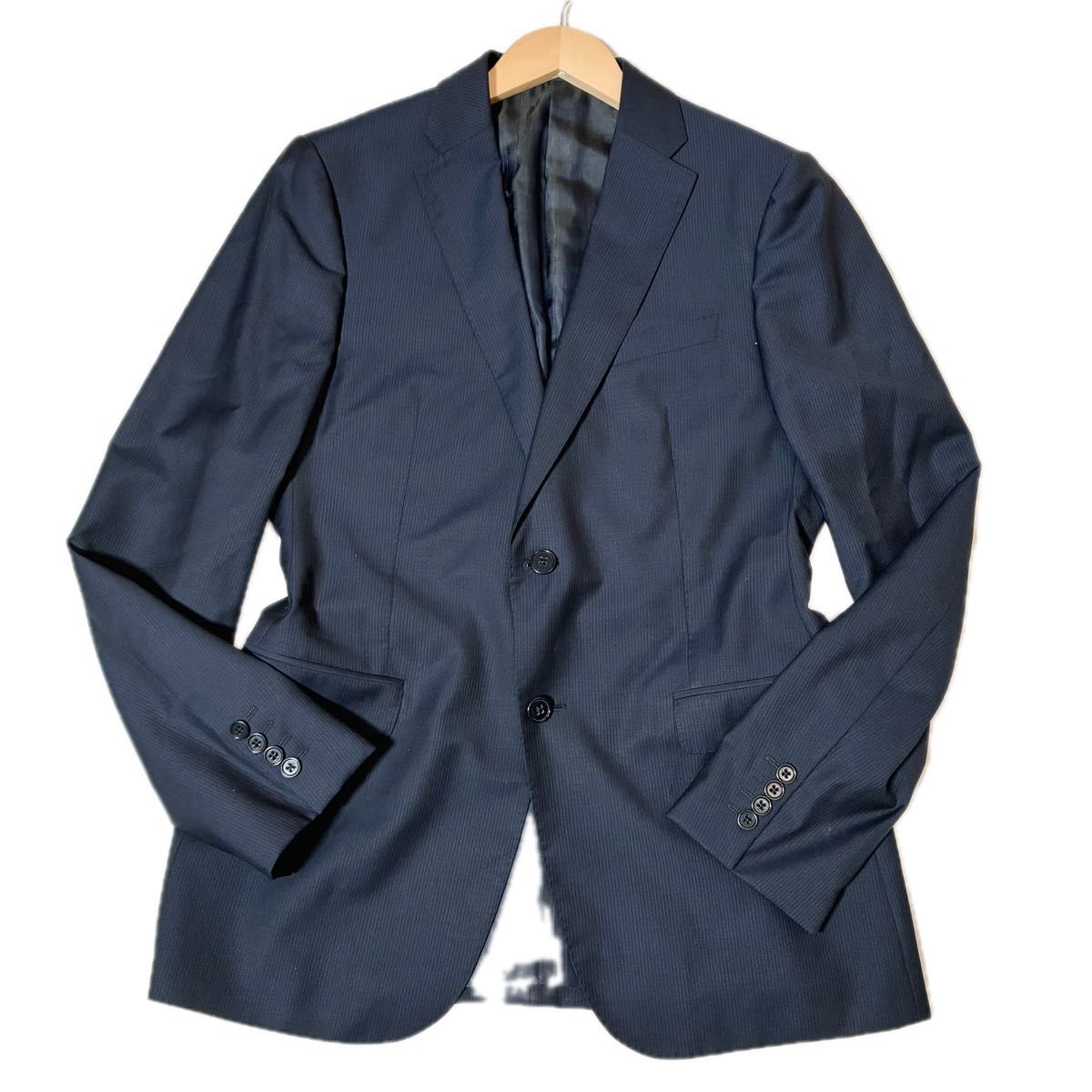 股下74㎝ ARMANI COLLEZIONI ストライプ スーツ 美品 ARMANI COLLEZIONI アルマーニコレッツォーニ スーツ
