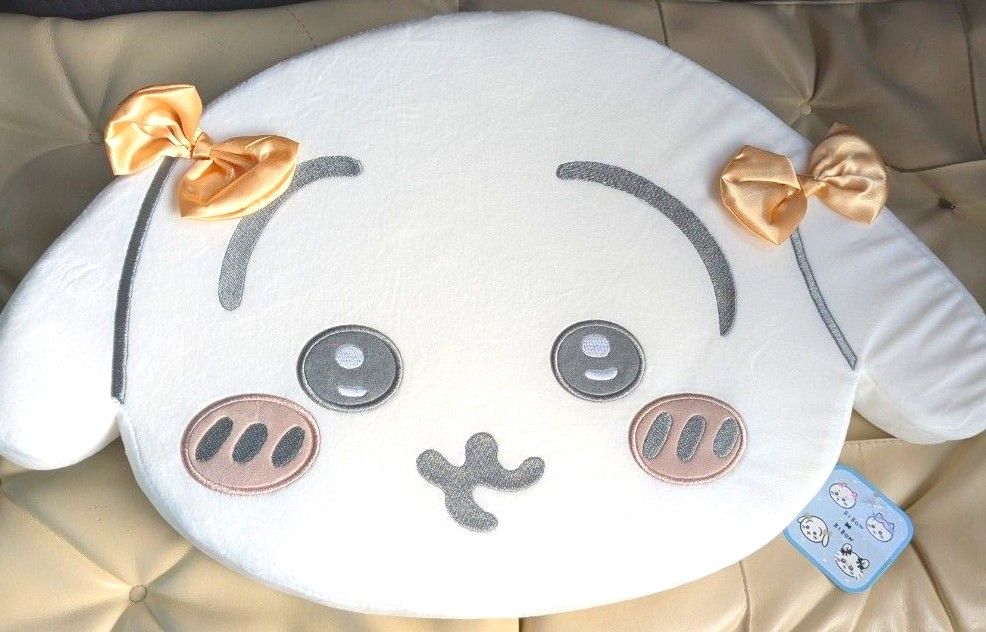 ちいかわ低反発クッション リボン モモンガ2点 うさぎ1点 計3点 ちいかわ 低反発クッション リボン うさぎ モモンガ 2点セット