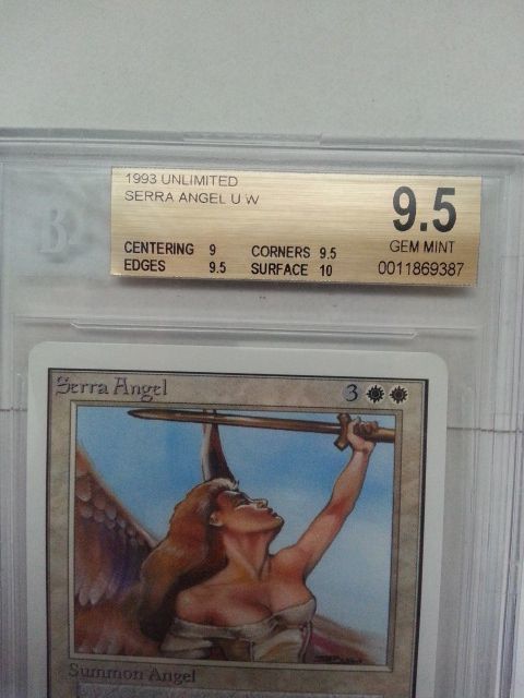 ●MTG● UN セラの天使(英語 BGS 9.5 GEM MINT)_画像2