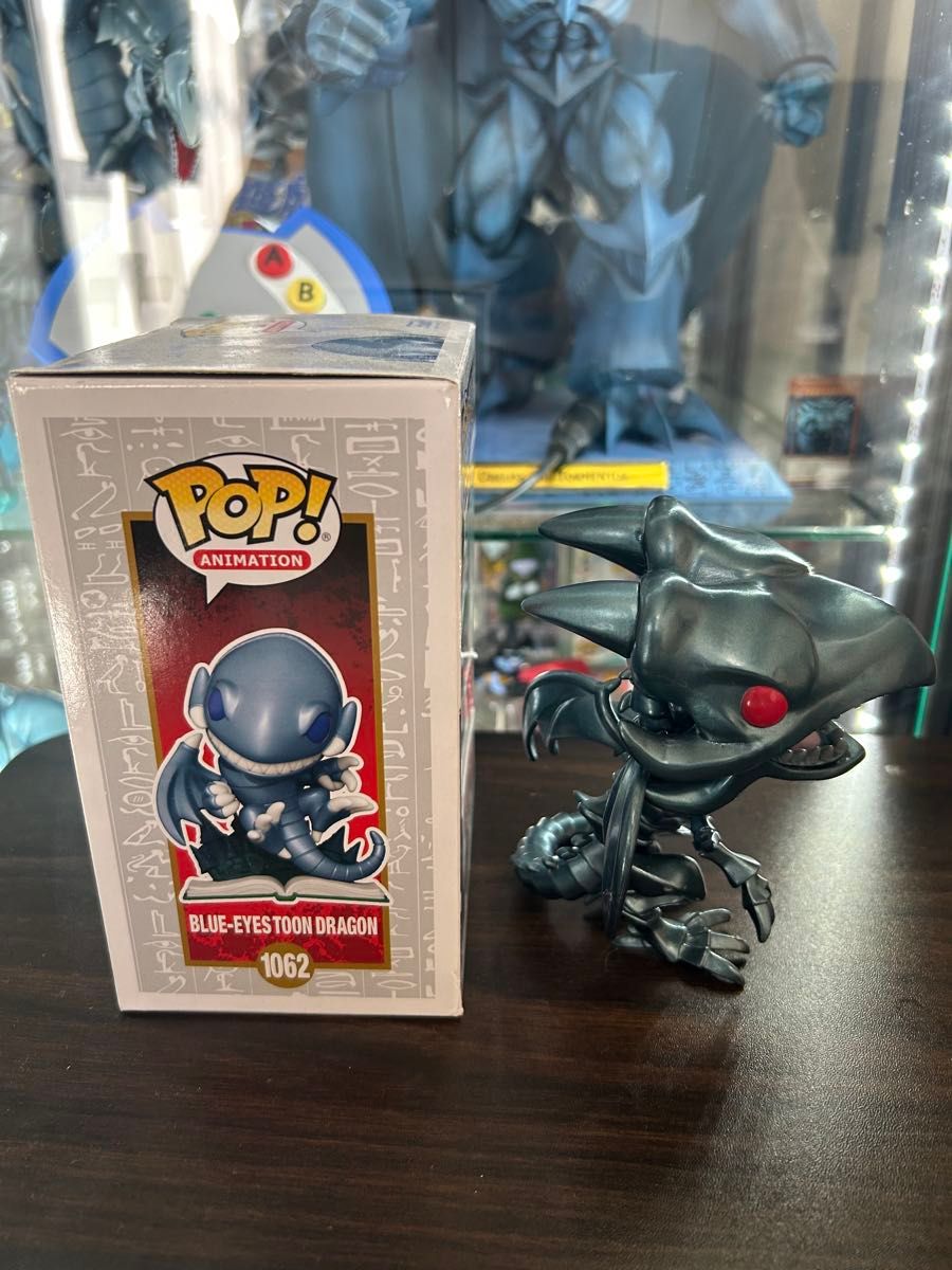 funko pop トゥーンブルーアイズ レッドアイズ フィギュア 遊戯王 funko pop トゥーンブルーアイズ レッドアイズ フィギュア