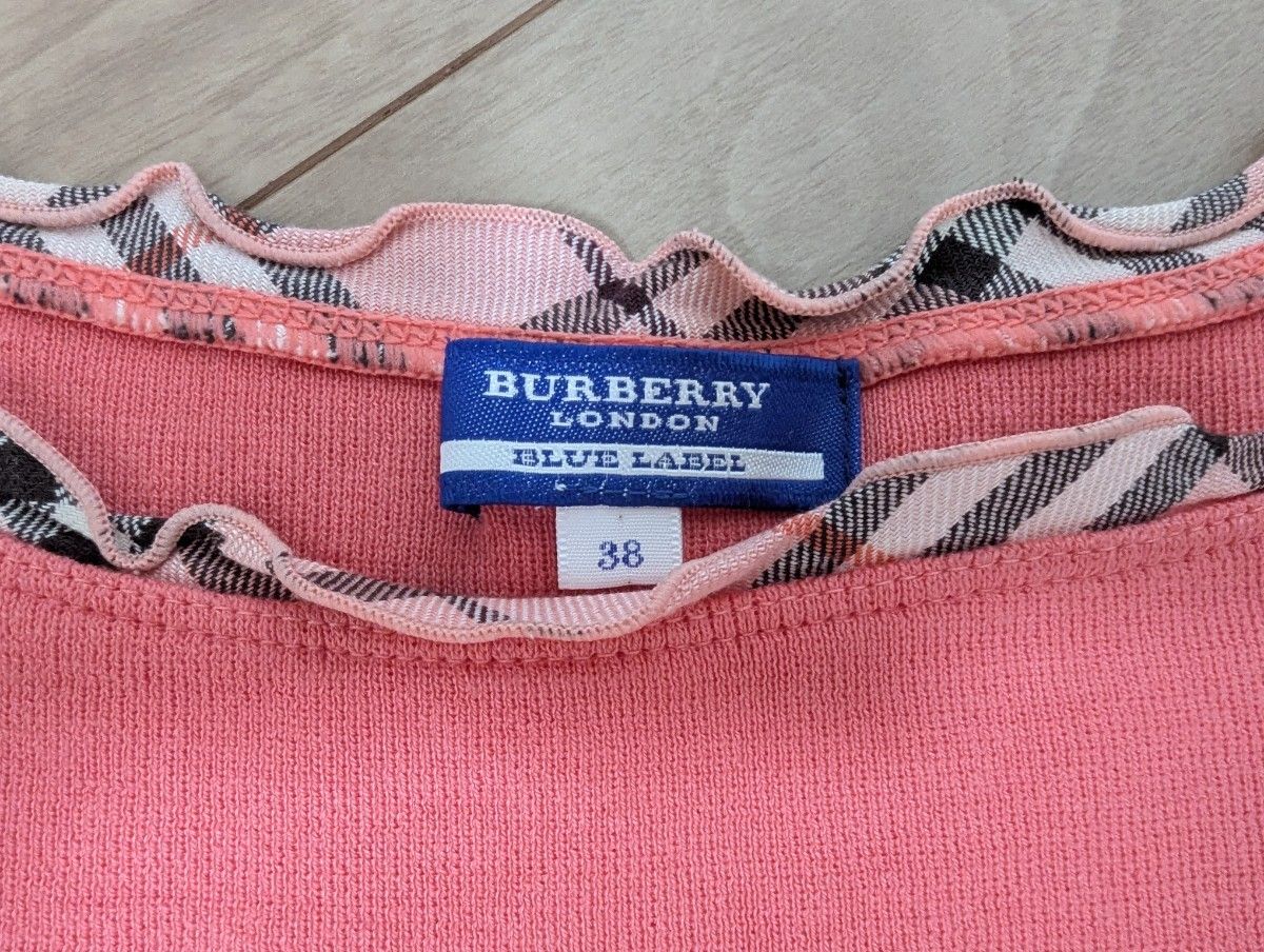 希少✨BURBERRY BLUE LABEL ピンク ライダースジャケット BURBERRY BLUE LABEL ピンク カットソー|Yahoo!フリマ(旧