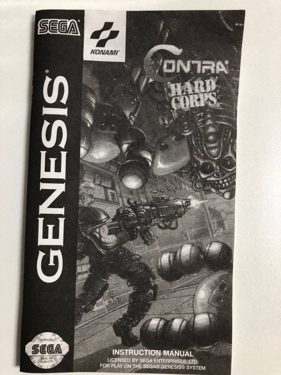 魂斗羅 ザ・ハードコア（Contra Hard Corps）【中古・genesis北米版】