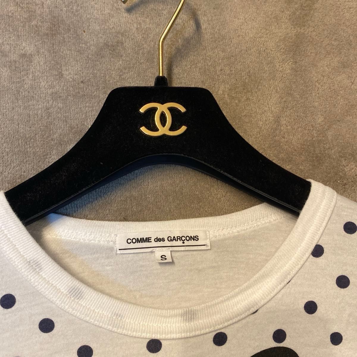 コムデギャルソン ディズニー オズワルド ミッキー 半袖 Tシャツ カットソー コムデギャルソン オズワルド ミッキー 半袖Tシャツ ドット柄