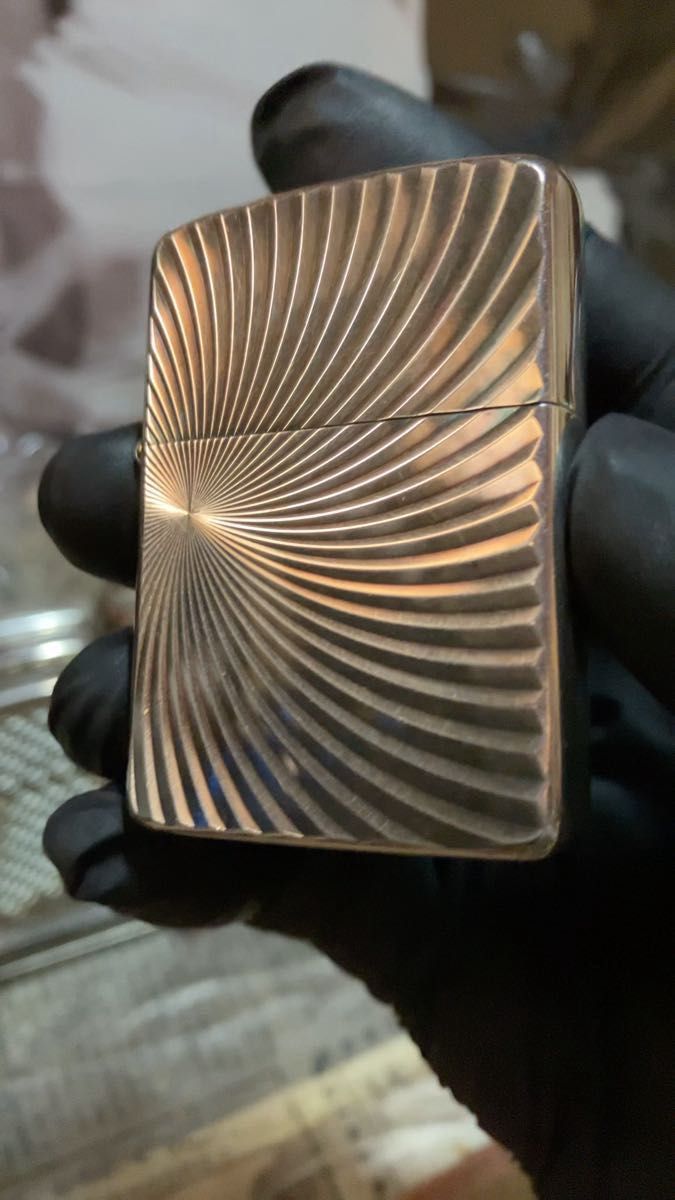 ZIPPO ジッポー Armor オイルライター トルネード 黒古美 2011年製