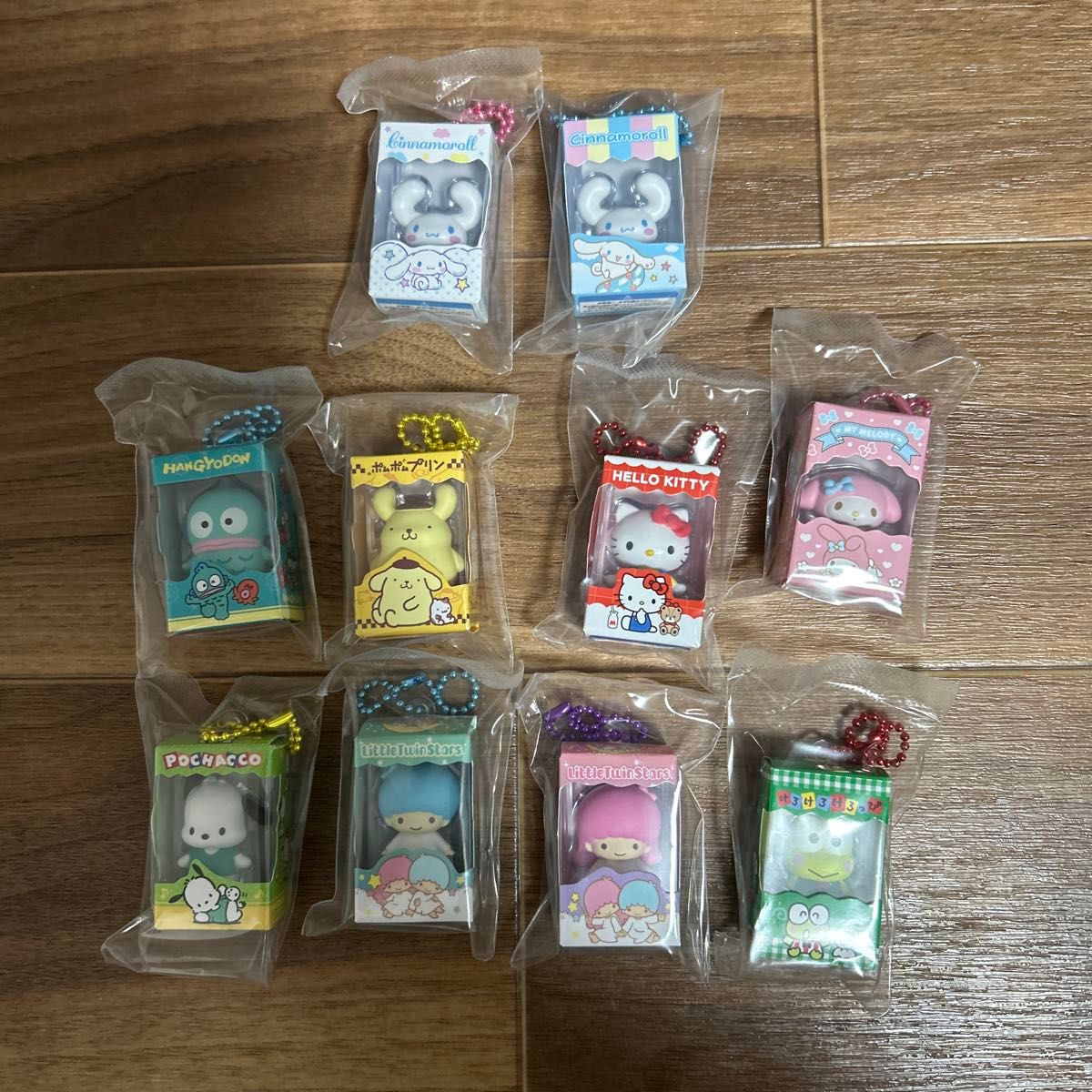 新品 匿名配送 サンリオ チョコボックス 10種 セミコンプリート サンリオキャラクターズ チョコボックス ボックスフィギュア