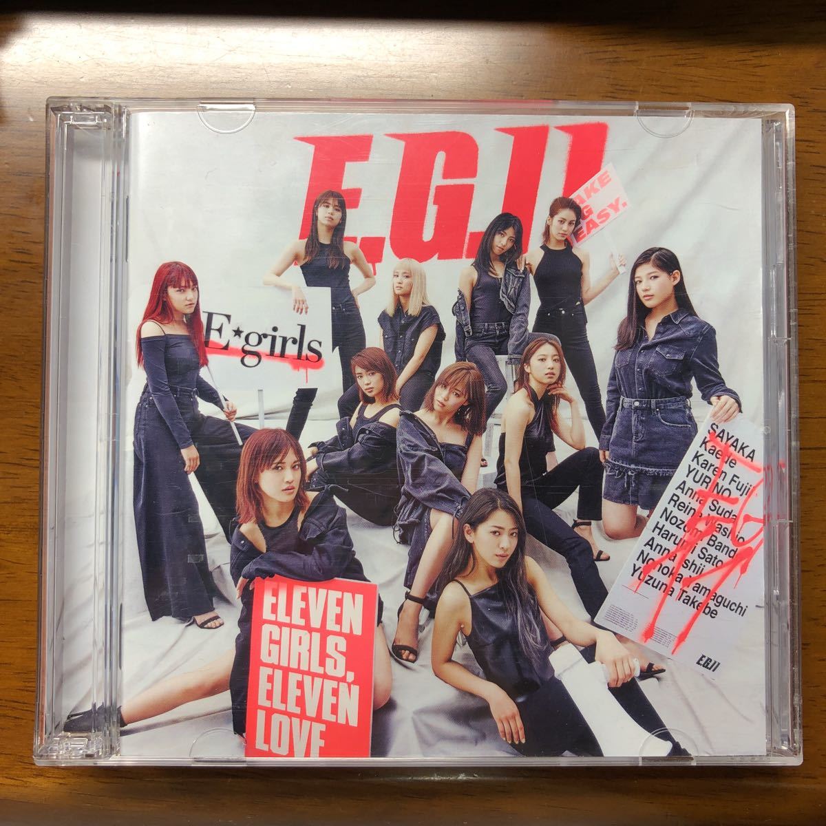 送料無料！CD E-girls E.G.11 2枚組_画像1