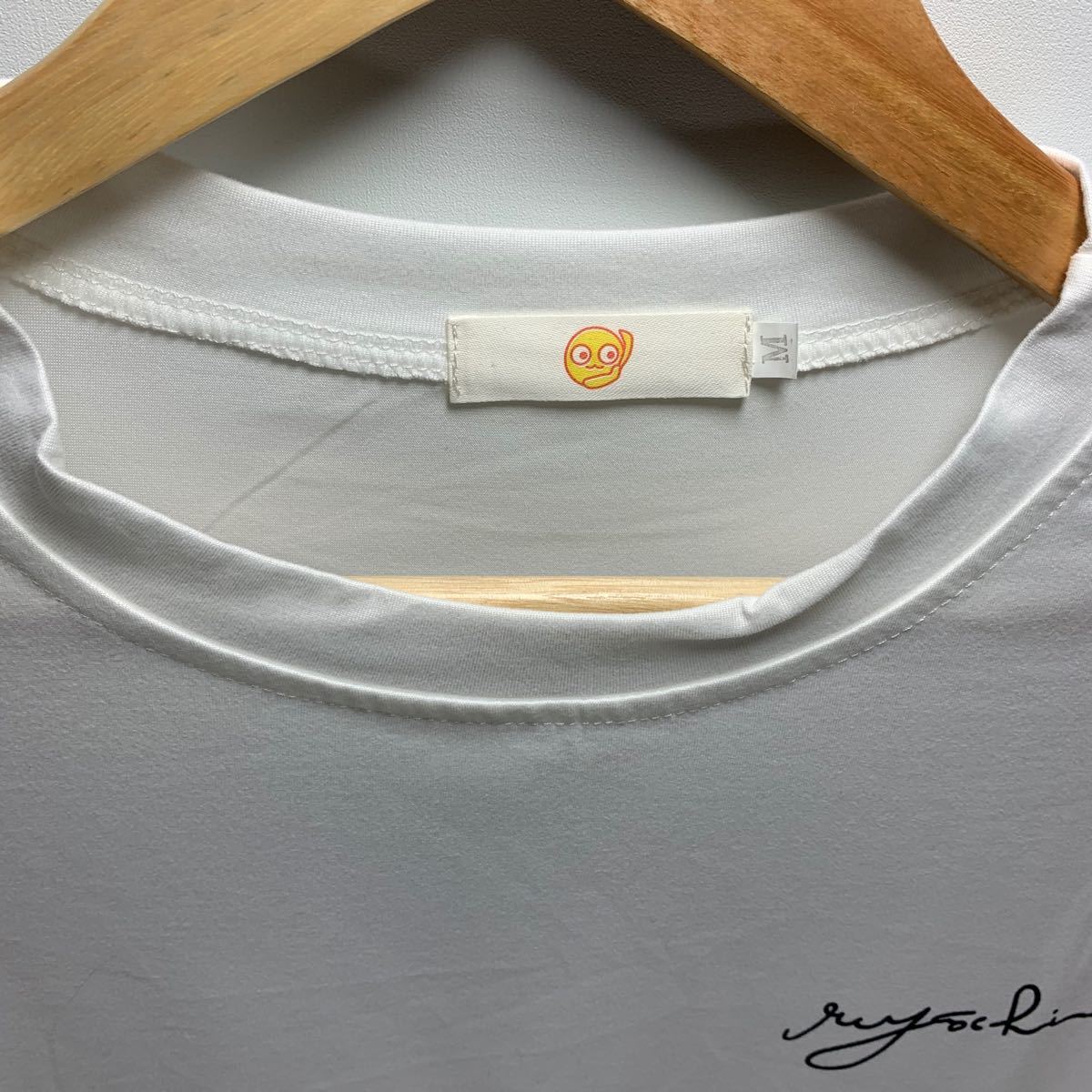 Paypayフリマ Tシャツ 背面プリント ロゴ 白 シンプル 韓国 可愛い 即購入ok