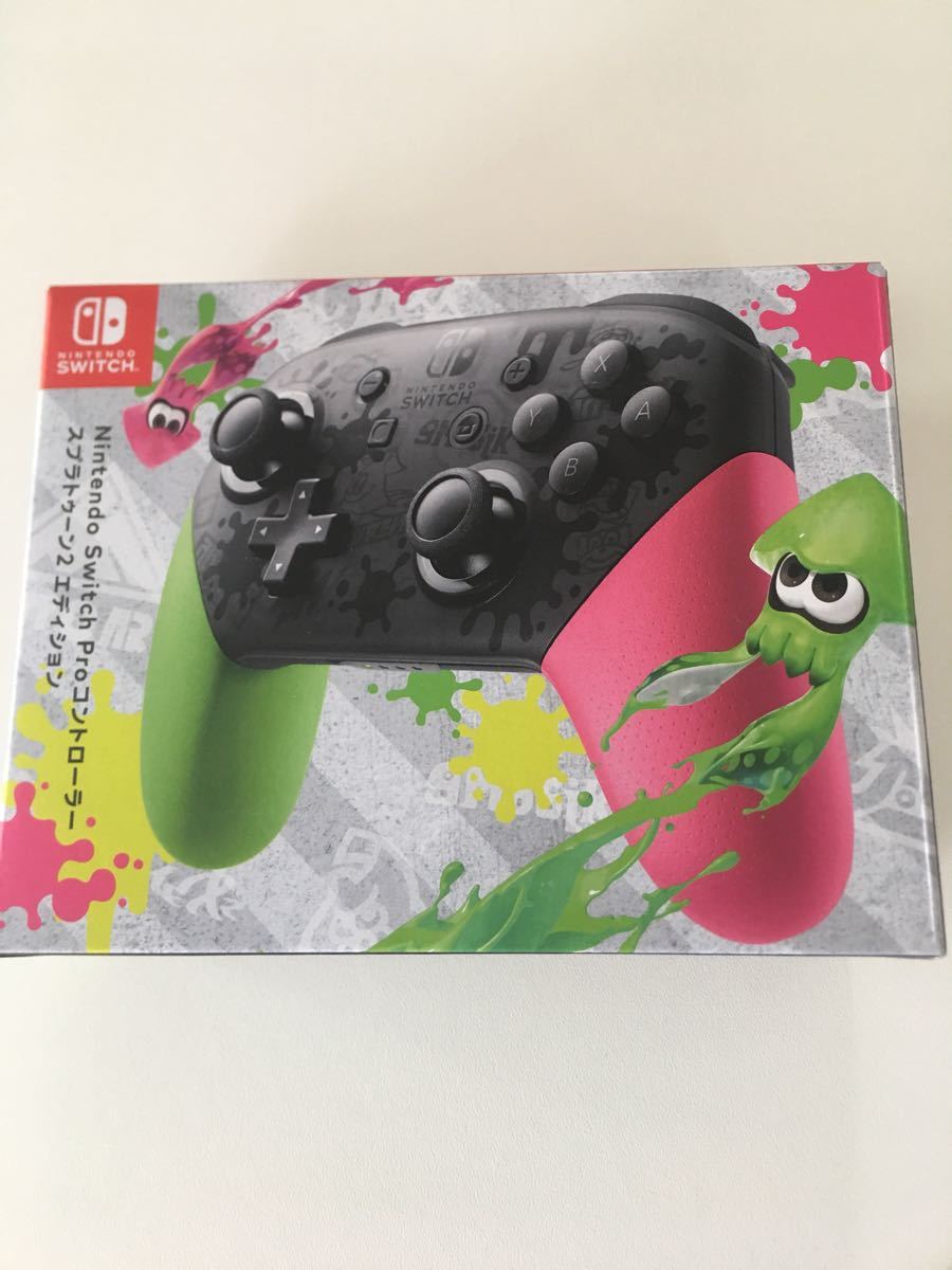 スプラトゥーン2 Nintendo Switch プロコン 純正