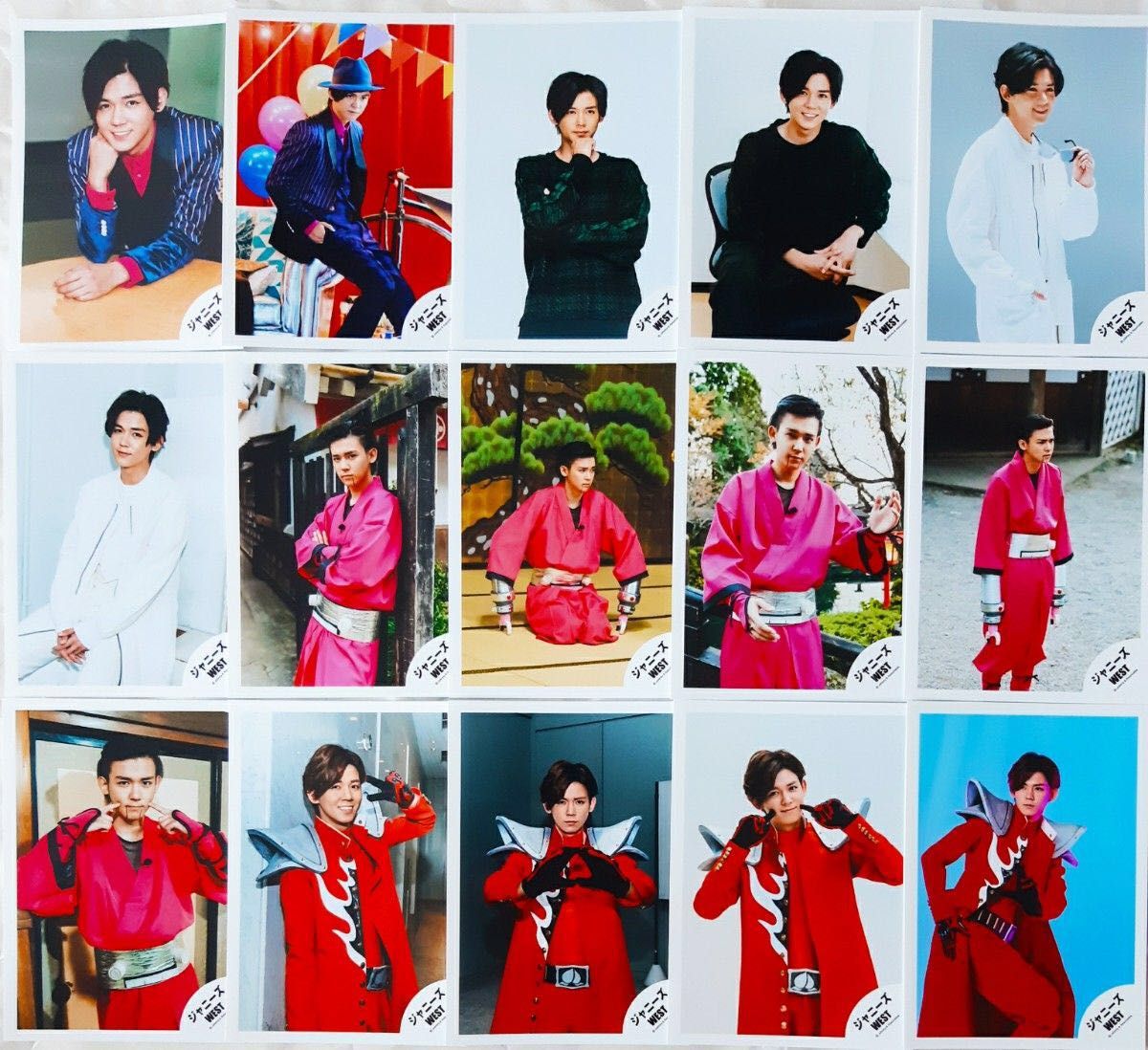 小瀧望 ジャニーズWEST 7WEST 公式写真・フォトセット まとめ売り 小瀧望 ジャニーズWEST 7WEST 公式写真・フォトセット まとめ