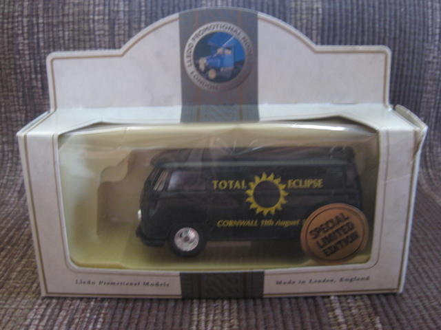 ★ミニカー★LLEDO★VW TYPE2★TOTAL ECLIPSE(日食)Cornwall 11th Aug 1999★Promotional Model★Special Limited Edition★1/43★