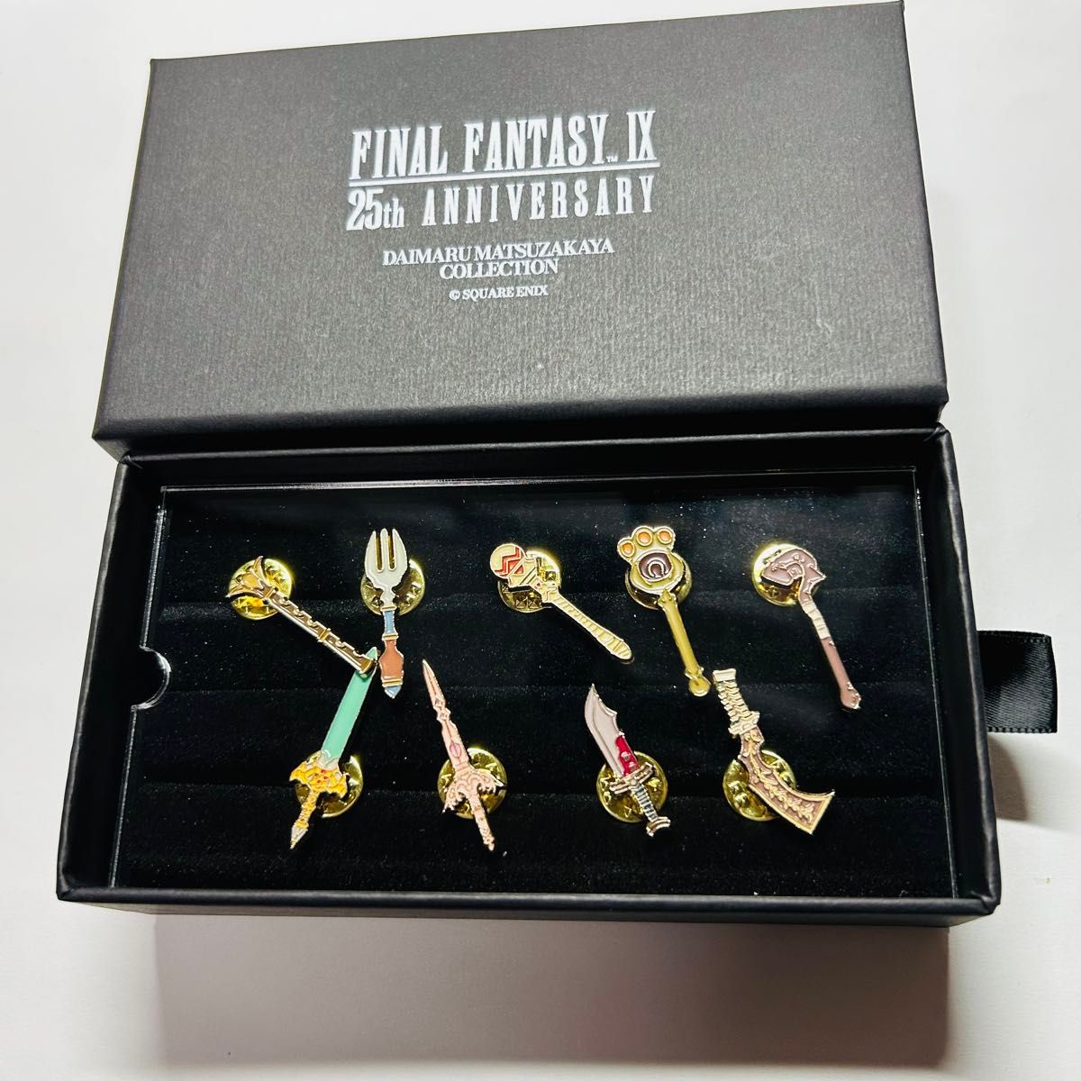 武器モチーフ ピンバッジ コンプリート セット FF9 ファイナルファンタジー FINAL FANTASY IX 武器モチーフ ピンバッジ コンプリートセット