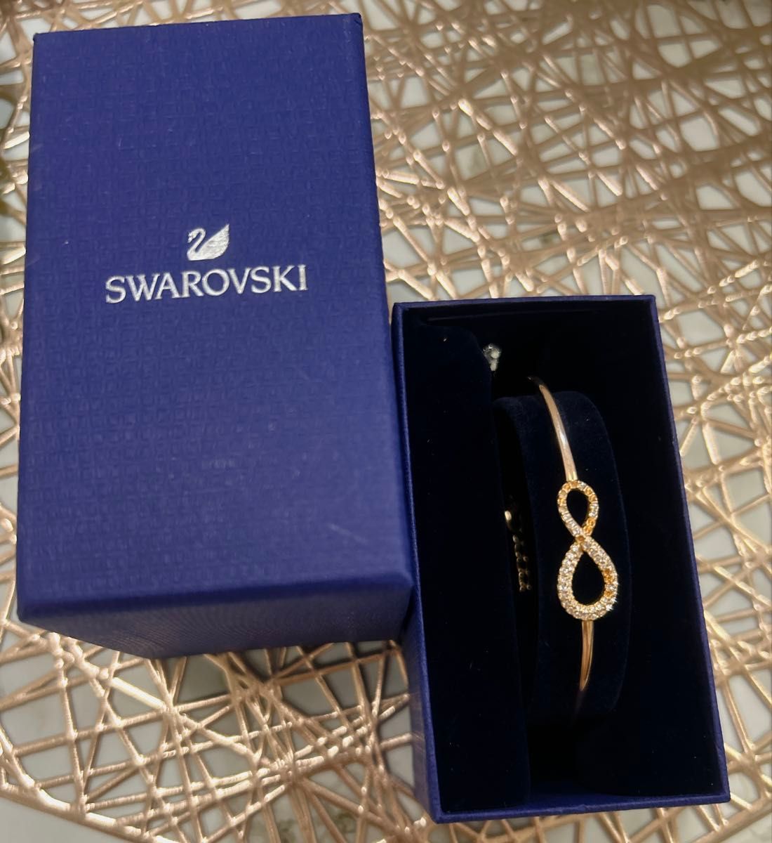 Swarovski ラインストーンブレスレット 箱付き Swarovski ラインストーンブレスレット 箱付き SWAROVSKI