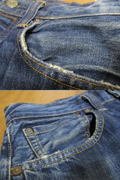 トルコ製 LVC Levis Vintage Clothing リーバイス 47501 復刻 ジーンズ W32_画像5