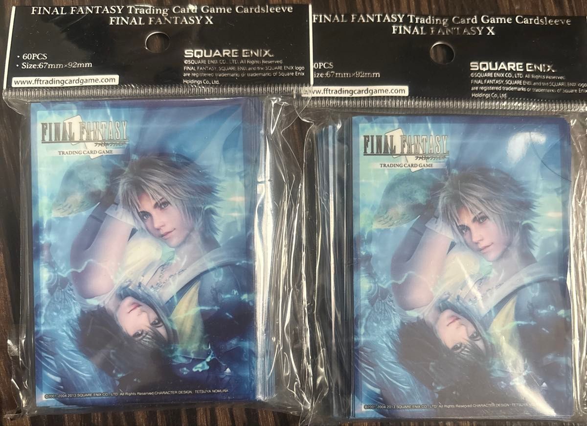 FF1 スリーブ FFTCG mtg ファイナルファンタジー ユウナ&ティーダ スリーブ FFTCG mtg ファイナルファンタジー