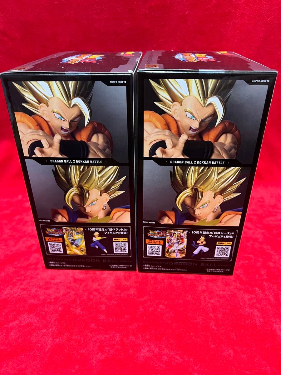 ゴジータ ベジット SEC & UR セット DOKKAN BATTLE 10TH ANNIVERSARY FIGURE超ゴジータ 超ベジット2