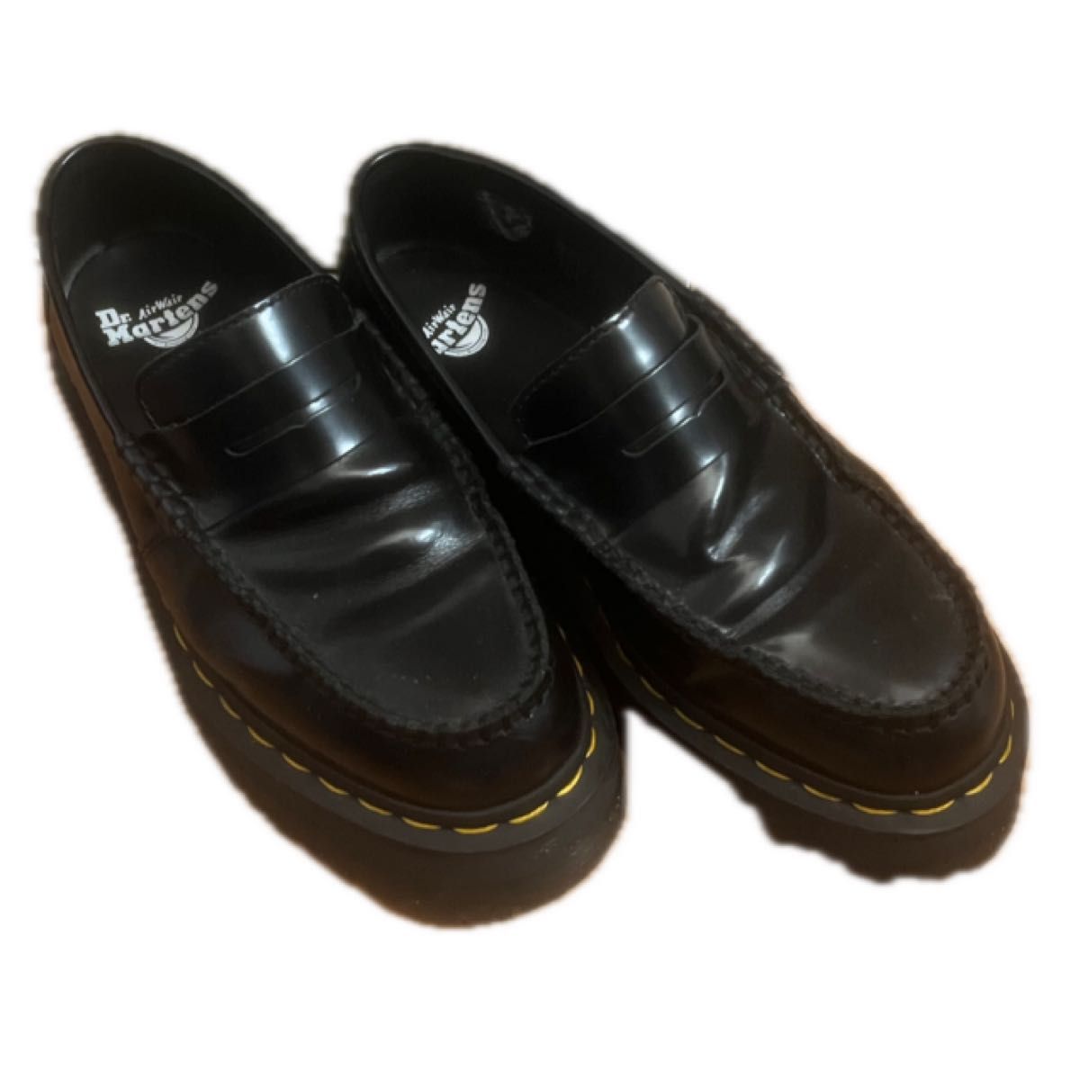 Dr. Martens ブラック 厚底ローファー 入手困難】Dr Martens 厚底 ローファー|Yahoo!フリマ(旧PayPay