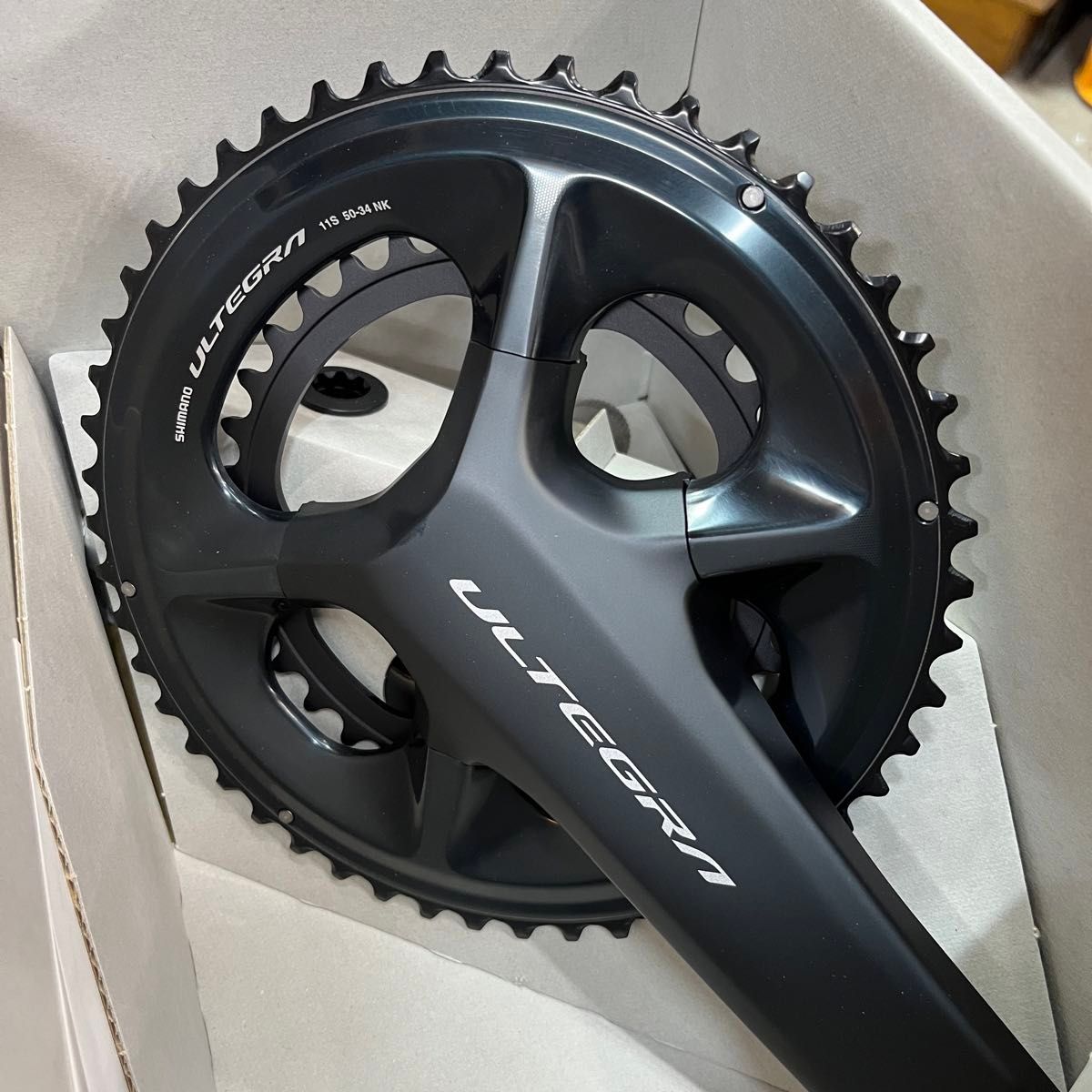 FC-08 SHIMANOアルテグラ新品ショートクランク165mm 50/34T Shimano シマノ アルテグラ FC-08 リコール代替品クランク 新品