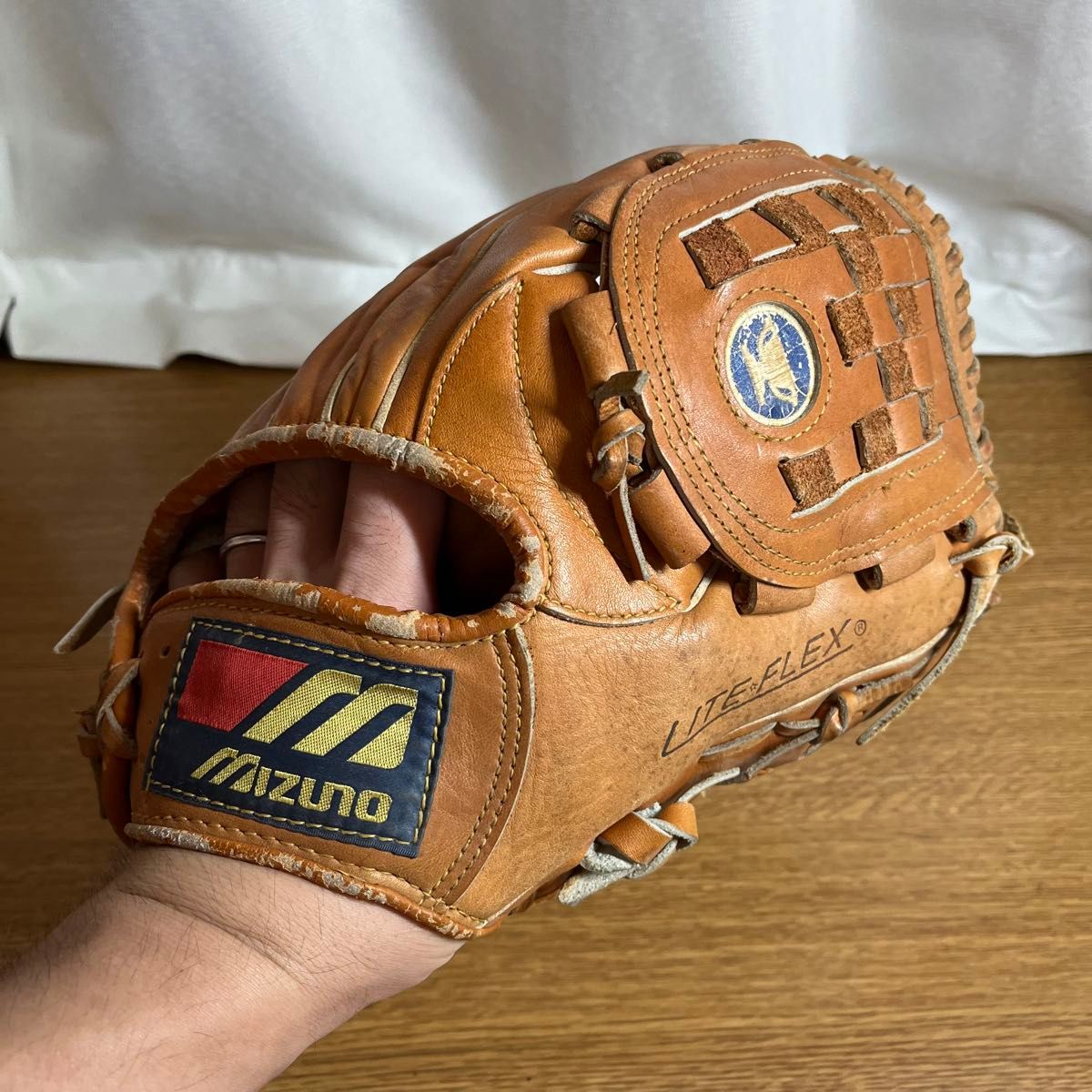 ミズノ ワールドウィン 一般軟式 グローブ グラブ 内野用 日本製 美品 ミズノ ワールドウィン 一般軟式 グローブ グラブ 美品 内野用