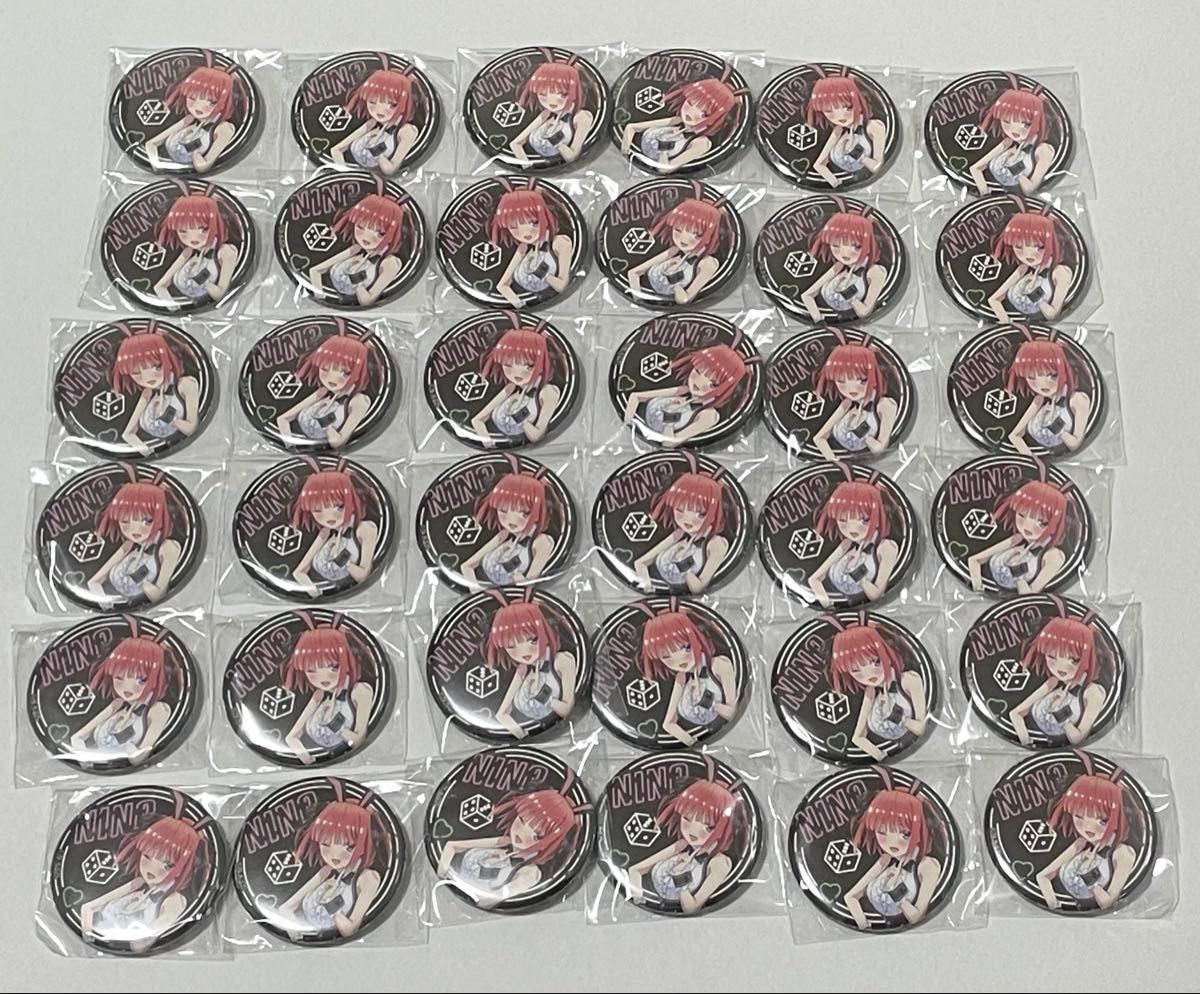 五等分の花嫁 5年間の思い出ブラインド缶バッジ バニー 36個 二乃 痛バ 五等分の花嫁 5年間の思い出ブラインド缶バッジ バニー 36個 二