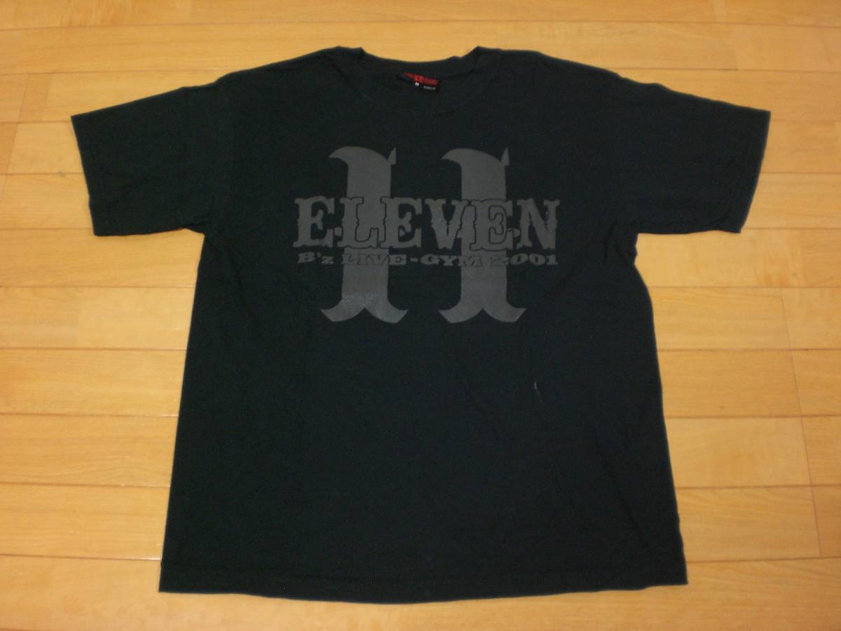 B'z LIVE-GYM 2001 ELEVEN 稲葉浩志 TIME SALE 10%OFF RUN 松本孝弘 ツアーグッズ とっておきし福袋 Tシャツ