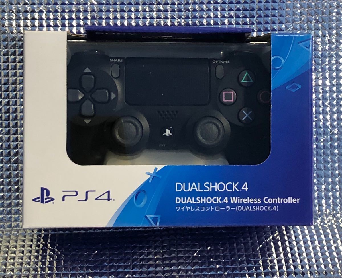 PS4 ワイヤレスコントローラー DUALSHOCK4  ジェット・ブラック