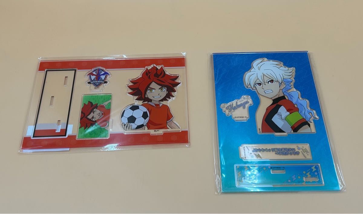 イナズマイレブン吹雪士郎、南雲晴矢、白竜アクスタと吹雪士郎ポスターアクリルカード イナズマイレブン吹雪士郎 南雲晴矢 白竜アクスタと吹雪士郎