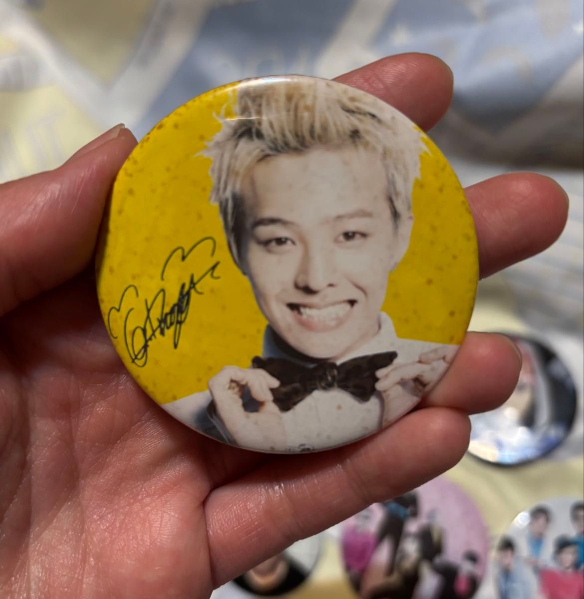 BIGBANG 缶バッジ G-DRAGONTOPSOLD-LITEV.Iジヨン BIGBANG G-DRAGON 缶バッジ 7個セット|Yahoo!フリマ(旧PayPay