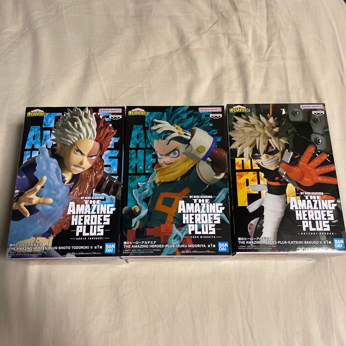 か*う様 僕のヒーローアカデミア AMAZING HEROES 9体セット 新品未開封 僕のヒーローアカデミア THE AMAZING HEROES -PLUS