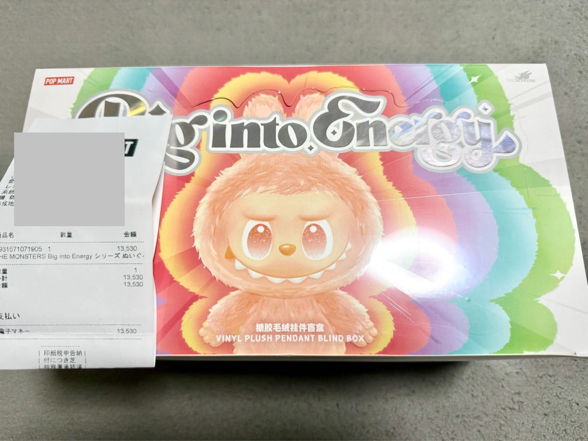 ぬいぐるみ LABUBU POP MART Big into Cherryy 新品未開封 正規品保証 LABUBU POP MART Big into Cherryy