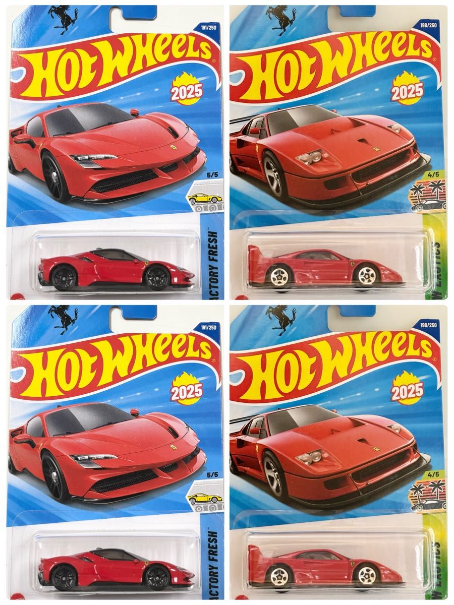 ホットウィール(2点) フェラーリ F40、365GTB4 ホットウィール(各2点) フェラーリ SF90 & F40|Yahoo!フリマ