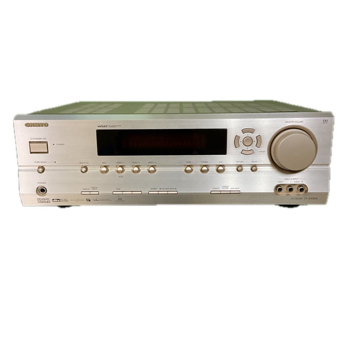 【動作確認済】ONKYO AVセンター TX-SA504 高性能AVアンプ 完動 良品 AVアンプ ONKYO AV CENTER TX-SA504|Yahoo!フリマ