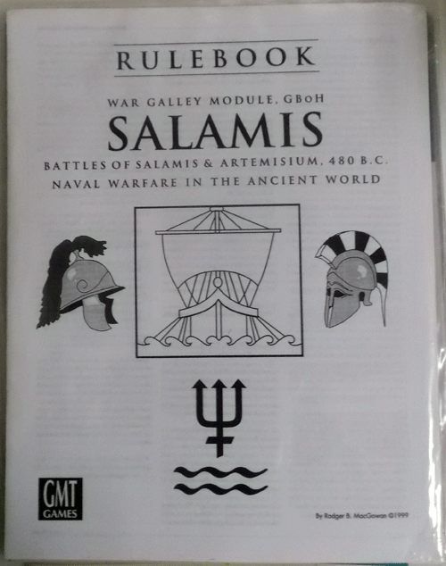 GMT/SALAMIS,SALAMIS/ARTEMISIUM/WAR GALLEY MODULE GBoH/新品駒未切断/日本語訳無し_画像1