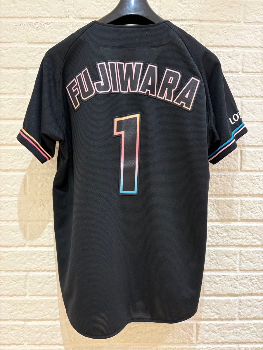 新品未開封#1藤原BSWユニMサイズ 千葉ロッテマリーンズ BSW 2023 #1 藤原恭大 ユニフォーム 新品