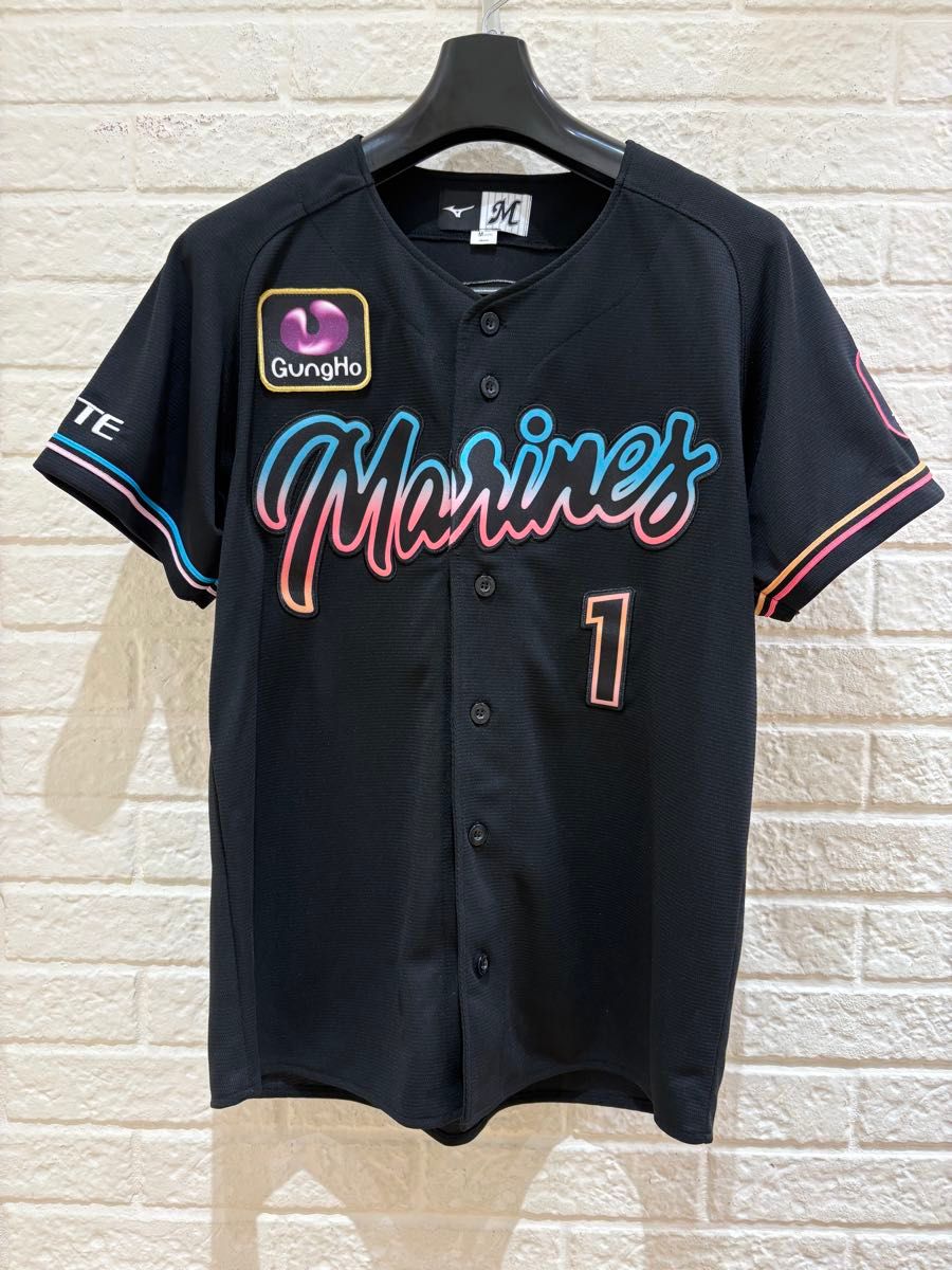 千葉ロッテマリーンズ レプリカユニホー厶 BSW 2023 藤原恭大 サイズL 千葉ロッテマリーンズ BSW 2023 #1 藤原恭大 ユニフォーム 新品