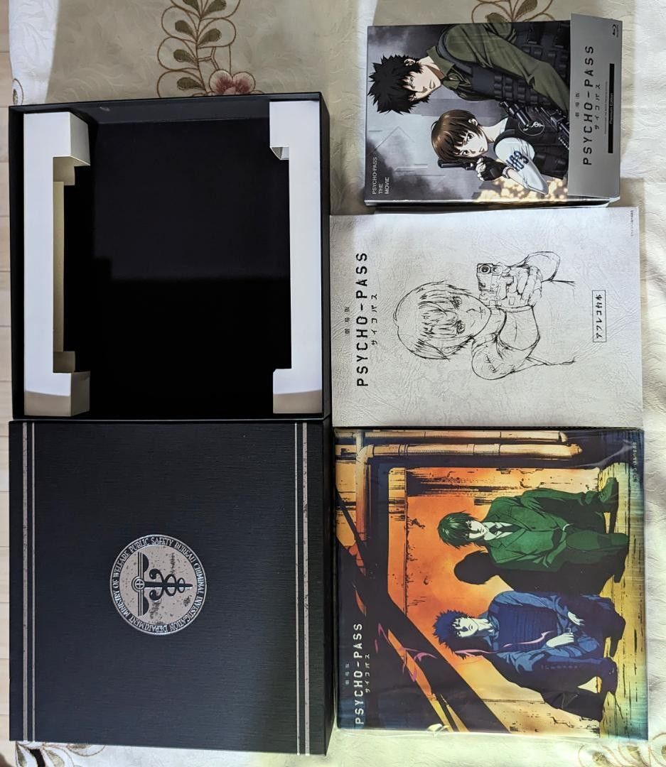 PSYCHO-PASS 原画集 1-3巻セット 箱付き 劇場版 PSYCHO-PASS サイコパス セット blu-ray Premium Edition