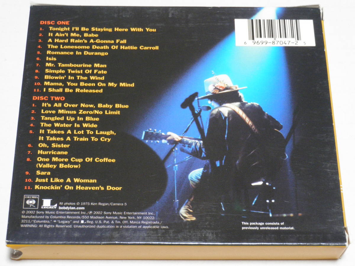 ヤフオク! - CD ボブ・ディラン Bob Dylan/1975年ライヴ ロー...