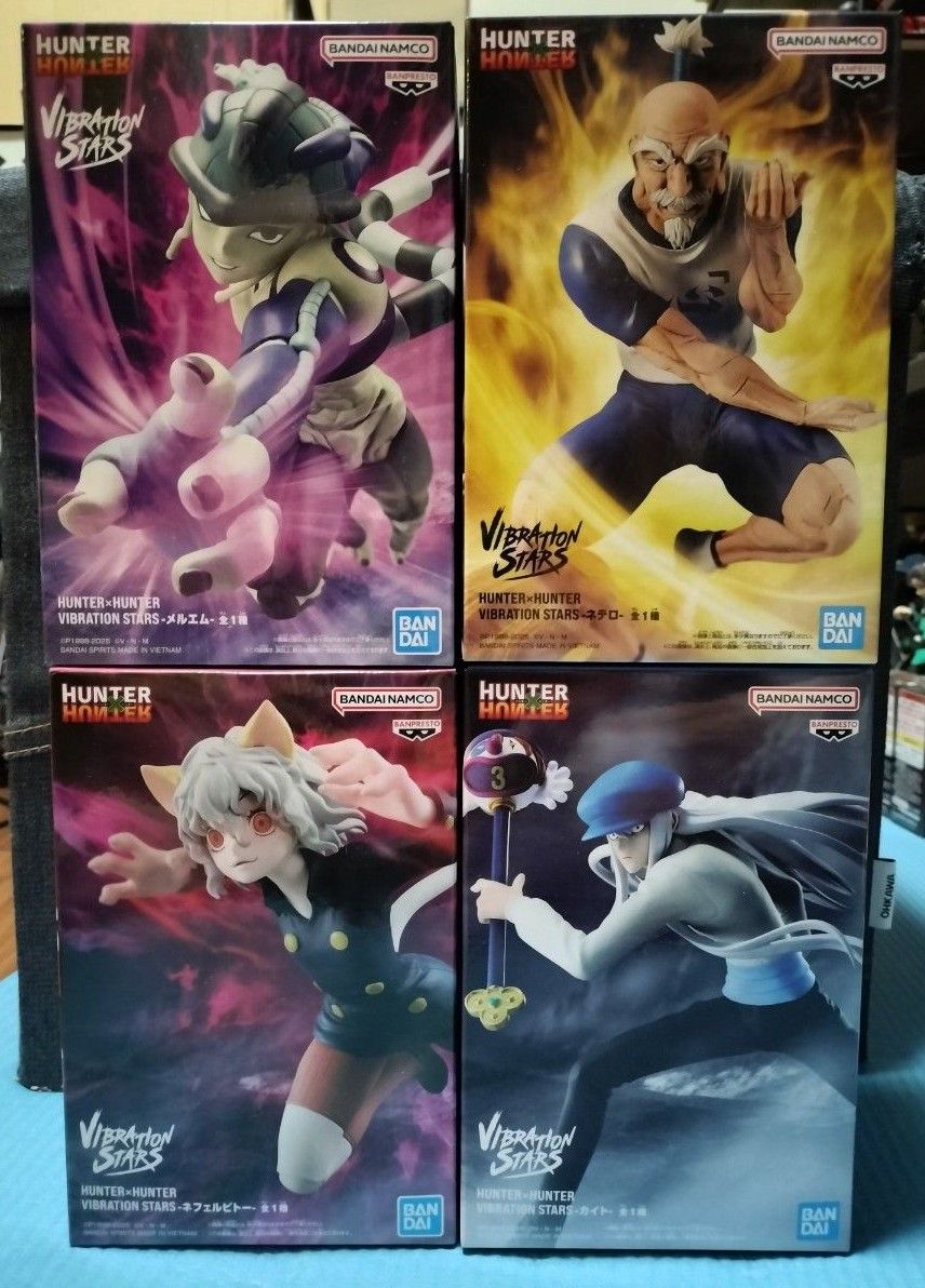 Hunter x Hunter Vibration Stars 4体セット vibration stars ハンターハンター 4点セット フィギュア Amazon