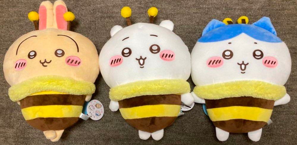 ちいかわ ハチさんBIGぬいぐるみ うさぎ 20個 まとめ売り ② ちいかわ ハチさんBIGぬいぐるみ うさぎ 20個 まとめ売り ②
