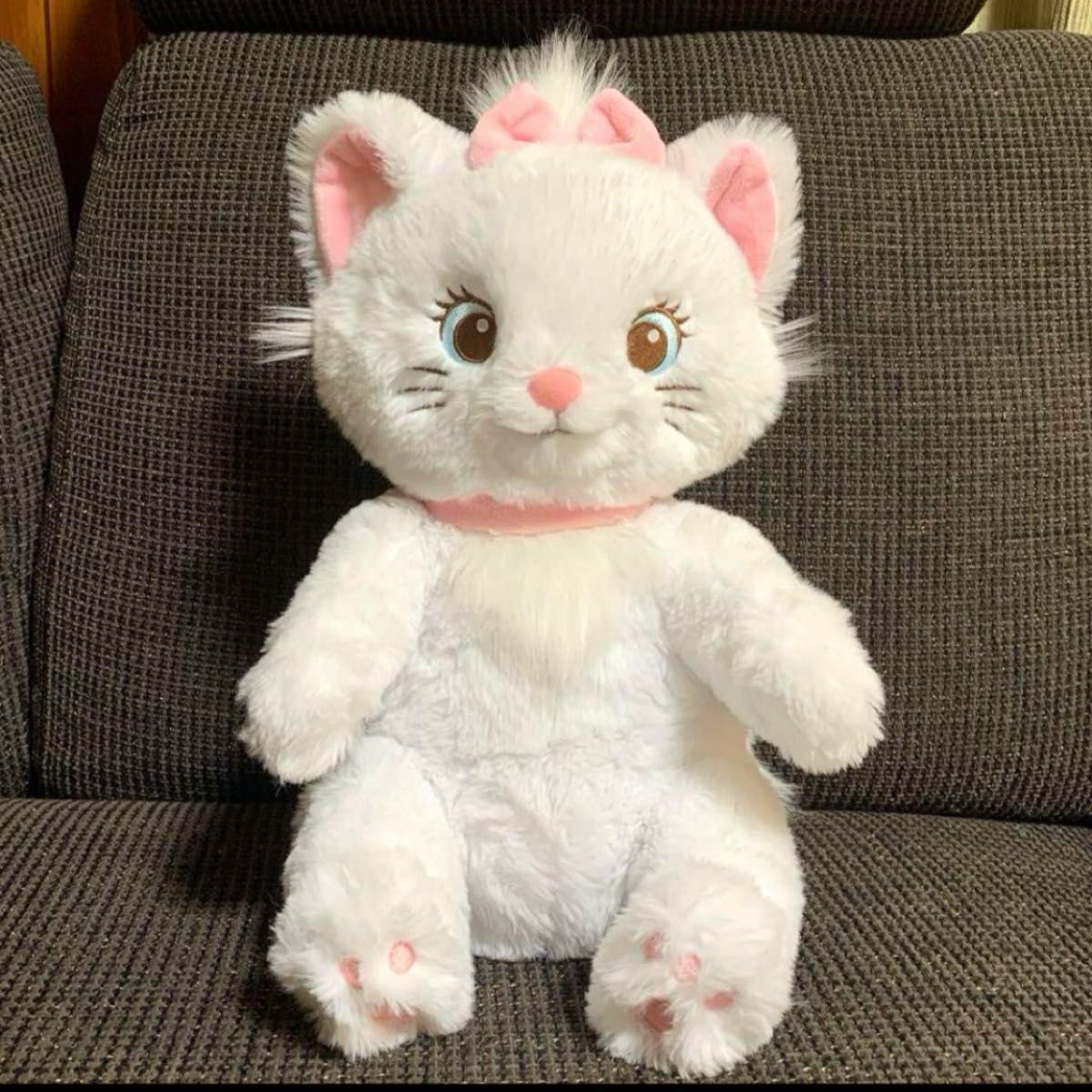 激レア 希少 ディズニーストア おしゃれキャット マリーちゃん ぬいぐるみ 希少 レア 美品 マリーちゃん ぬいぐるみ 猫の日 ディズニー