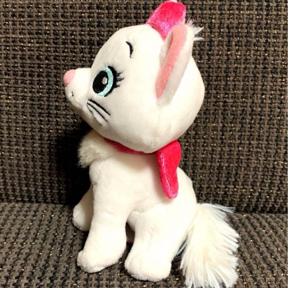 激レア 希少 ディズニーストア おしゃれキャット マリーちゃん ぬいぐるみ 希少 レア 美品 マリーちゃん ぬいぐるみ 猫の日 ディズニー