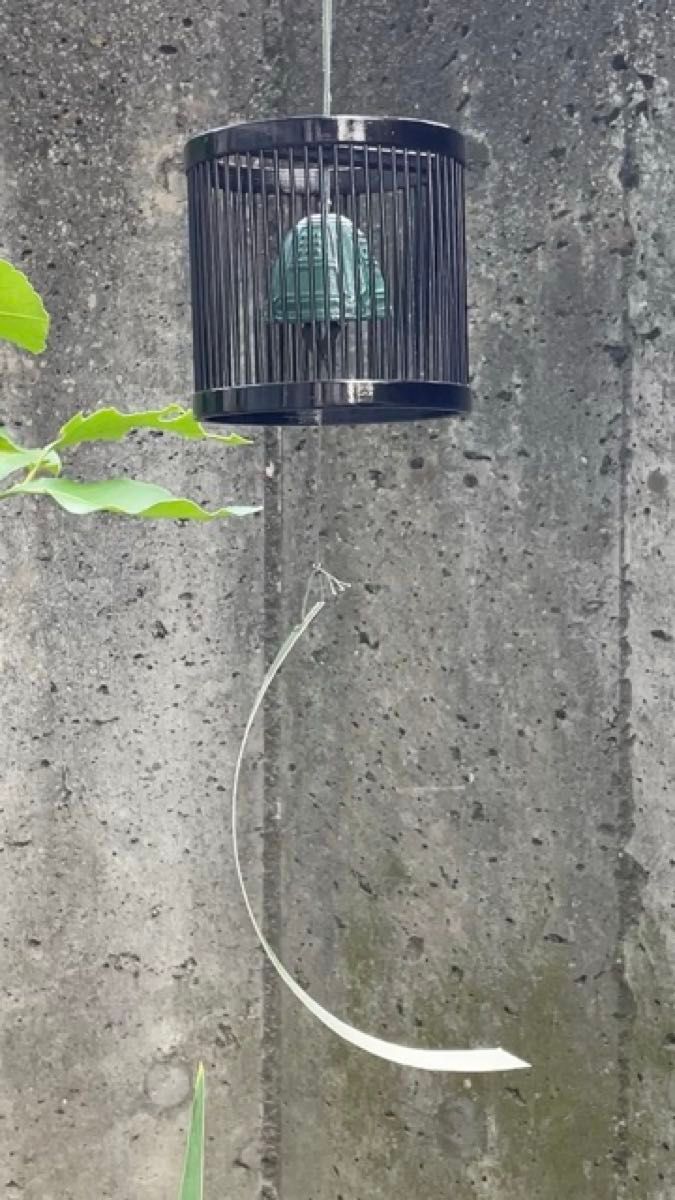 ふうりん 竹千筋 涼しげ 風鈴 昭和レトロ 静岡県伝統工芸品 盛岡製南部鉄器 美しい音色 新古品 未使用 和風