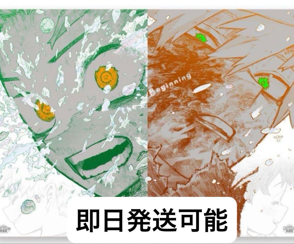 完売品!ヒロアカ展原画展ポスター 爆豪勝己 緑谷出久 beginning 完売品!ヒロアカ展原画展ポスター 爆豪勝己 緑谷出久 beginning