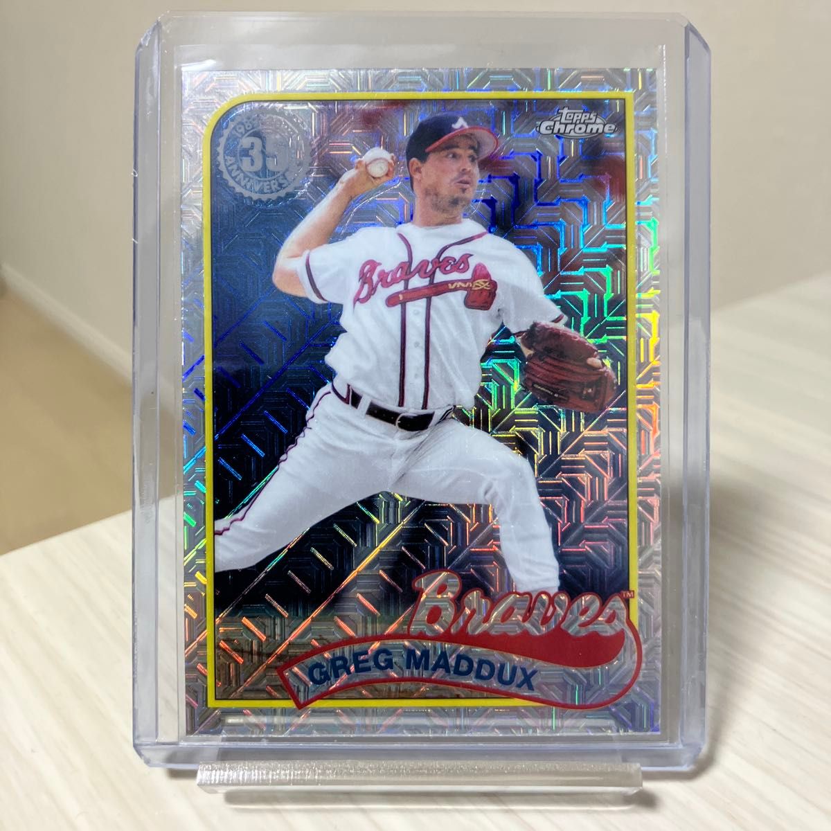 MLB シリーズ4 Greg Maddux グレッグマダックス レア⭐︎ユニ MLB 2024 TOPPS グレッグ・マダックス Greg Maddux シルバー