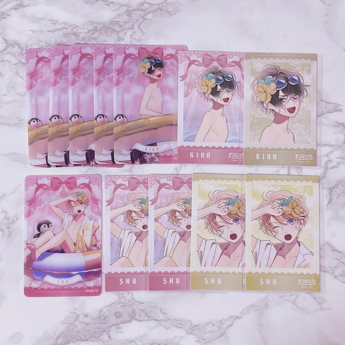 ディアラバ 逆巻シュウ MILLENNIUM BEACH アクスタ セット 逆巻シュウ キノ DIABOLIKLOVERS ディアラバ MILLENNIUM BEACH