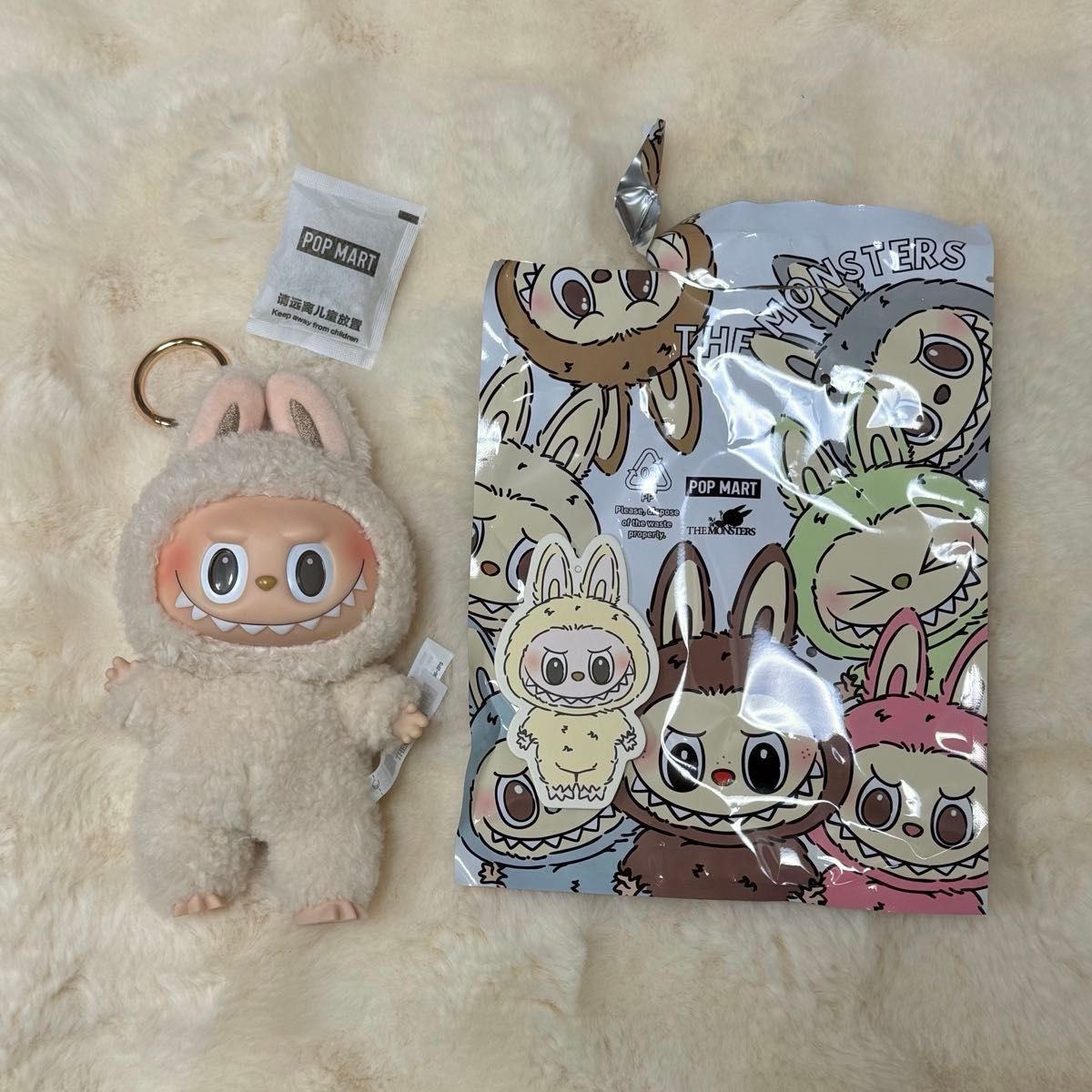 POPMART LABUBU SOYMILK THE MONSTERS 正規品 値段交渉NG 正規品 labubu Excitingラブブ マカロン soymilk