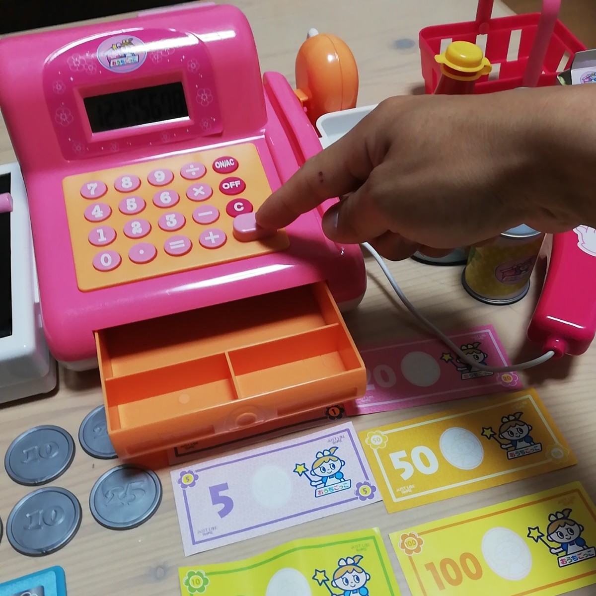 Paypayフリマ レジスターおもちゃ おうちごっこ Paypayフリマ レジスターおもちゃ おうちごっこ