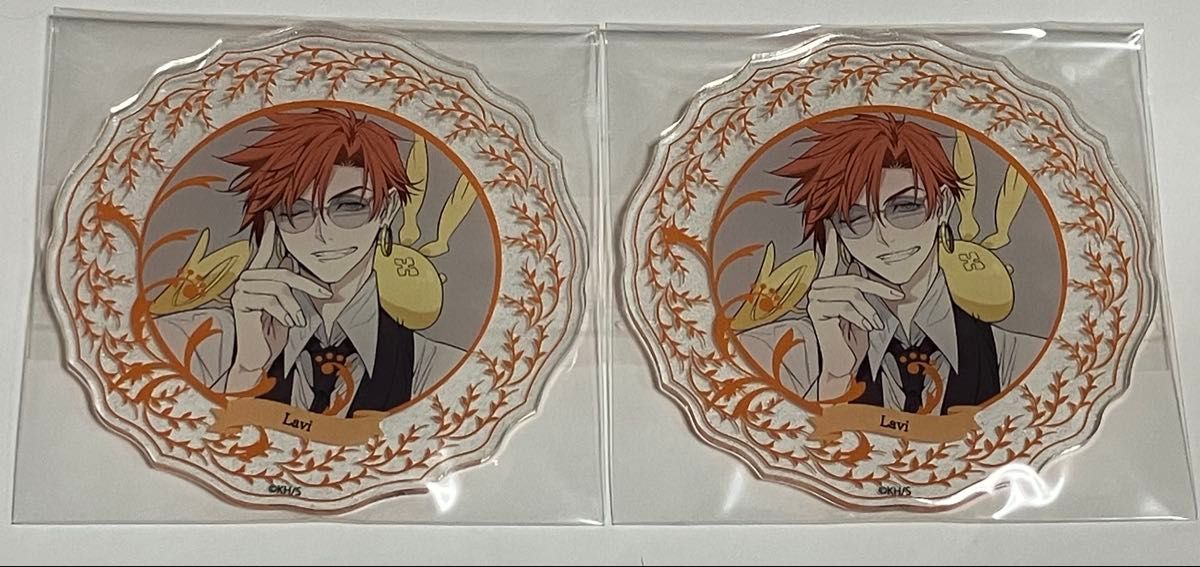 D.Gray-man カフェ アレン ラメアクリルコースター Dグレ ラビ 9点 D.Gray-man カフェ アレン ラメアクリルコースター Dグレ ラビ 9